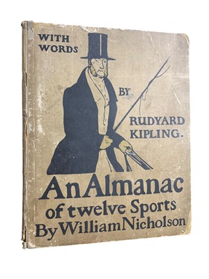 Lot 184 - Nicholson (William) illustrator, An Almanac of Twelve Sports, and others