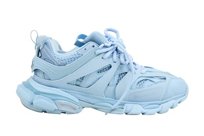 Lot 16 - Balenciaga Light Blue Track Sneaker - Size 38