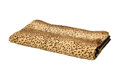 Lot 295 - Gianni Versace Versus Beige Leopard Throw