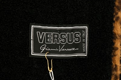 Lot 295 - Gianni Versace Versus Beige Leopard Throw