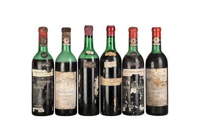 Lot 189 - ITALY CHIANTI MIXED CASE VARIOUS VINTAGES MAINLY FROM 1960s 12x75cl