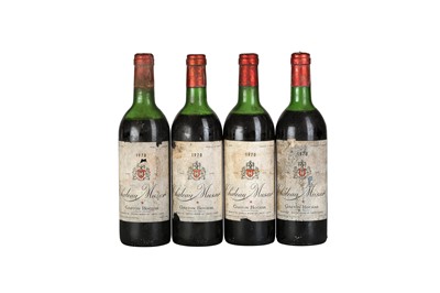 Lot 193 - LEBANON 1970 CHATEAU MUSAR 4x75cl