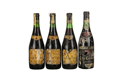 Lot 288 - SPAIN 1915 HON. GRAN RESERVA (GR) RIOJA GOMEZ CRUZADO, 1964 RIOJA GR CAMPO VIEGO, 1970 RIOJA GR TORRES GRAN CORONA, 1961 RIOJA GR CAMPO VIEGO 10x75cl