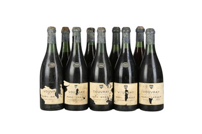 Lot 198 - LOIRE WHITE 1921 VOUVRAY MARK BREDIF ROCHECORBON 9x75cl