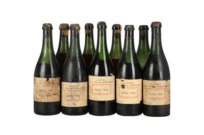 Lot 200 - LOIRE WHITE 1928 ANJOU CAVES DE LA MAISON PRUNIER 9x75cl