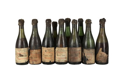 Lot 199 - LOIRE WHITE 1928 ANJOU CAVES DE LA MAISON PRUNIER 10x37.5cl