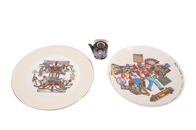 Lot 387 - EDUARDO PAOLOZZI (BRITISH, 1924-2005) FOR WEDGWOOD AND ROSENTHAL