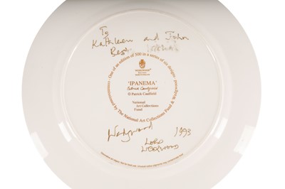 Lot 94 - PATRICK CAULFIELD (BRITISH, 1936-2005) AND PETER BLAKE (BRITISH B.1932) FOR WEDGWOOD