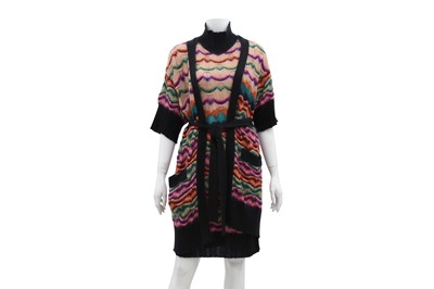 Lot 84 - Missoni Multi Knit Dress and Cardigan Set - Size 42