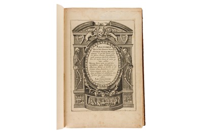 Lot 74 - Vesalius. Anatomia Viri in hoc Genere Princip. 1617