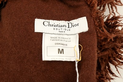Lot 288 - Christian Dior Brown Apres Ski Hat - Size M