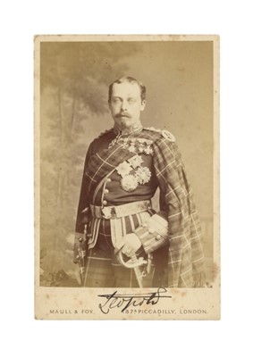 Lot 573 - Prince Leopold, Duke of Albany