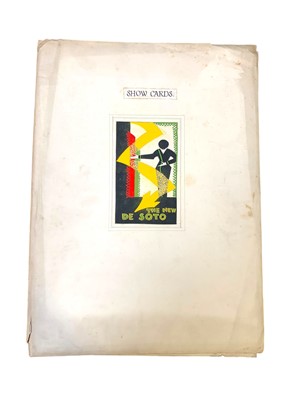 Lot 209 - Halliwell (Albert Edward) DeSoto (Chrysler) automobiles: ‘Show Cards’, five designs