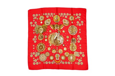 Lot 138 - Hermes 'Le Roy Soleil' Silk Scarf