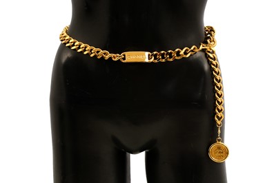 Lot 398 - Chanel Medallion Coin Chain Belt