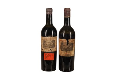 Lot 47 - BORDEAUX, RED 1919 CHATEAU LAFITE, 1929 CHATEAU LAFITE 2x75cl