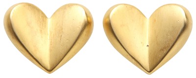 Lot 61 - Givenchy Heart Clip On Earrings