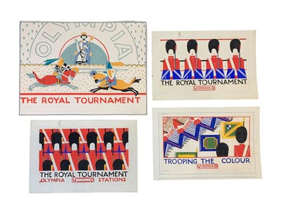 Lot 202 - Halliwell (Albert Edward) London Underground, four designs, Royal Tournament