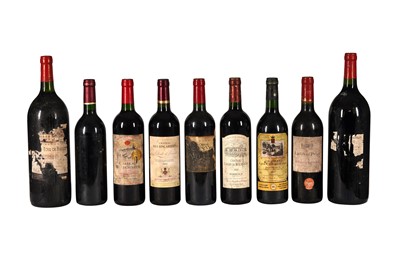 Lot 109 - BORDEAUX, RED MIXED VINTAGES 7x75cl, 2x1.5l