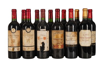 Lot 98 - BORDEAUX, RED MIXED VINTAGES 12x75cl