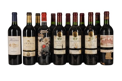 Lot 99 - BORDEAUX, RED MIXED VINTAGES 12x75cl