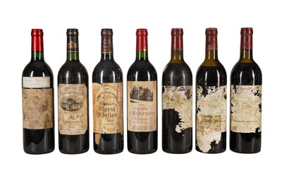 Lot 108 - BORDEAUX, RED MIXED VINTAGES 7x75cl