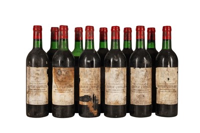 Lot 83 - BORDEAUX, RED 1982 CHATEAU CASTEGENS, COTES DE CASTILLON 11x75cl