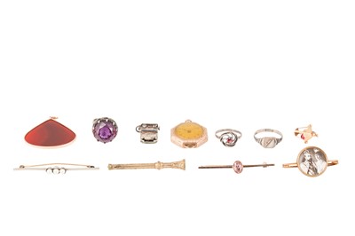 Lot 86 - A GROUP OF JEWELLERY