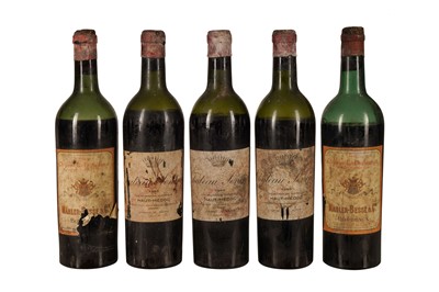 Lot 64 - BORDEAUX, RED 1945 SENEJAC, 1945 CHATEAU LA DOMINIQUE 5x75cl