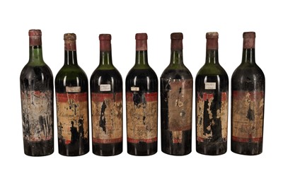 Lot 61 - BORDEAUX, RED 1945 CHATEAU LAUJAC, Medoc. 7x75cl