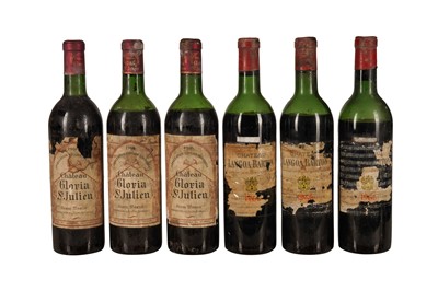 Lot 80 - BORDEAUX, RED 1966 LANGOA BARTON, 1966 CHATEAU GLORIA 6x75cl