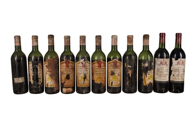 Lot 78 - BORDEAUX, RED 1961, 1962 CUVEE DE LA COMMANDERIE DU BONTEMPS 9x75cl