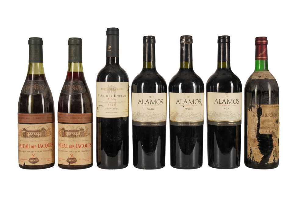 Lot 306 - MIXED VINTAGES 7x75cl