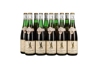 Lot 187 - GERMANY 1971 PIESPORTER GOLDTROPFCHEN AUSLESE HALLGARTEN SELECTION SANCTUS JACOBUS, TRIER RIESLING 10x75cl