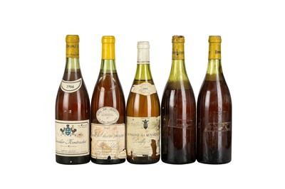 Lot 161 - BURGUNDY, WHITE MIXED BOX MIXED VINTAGES 9x75cl