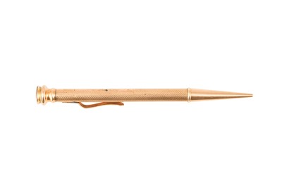 Lot 148 - A GOLD PENCIL