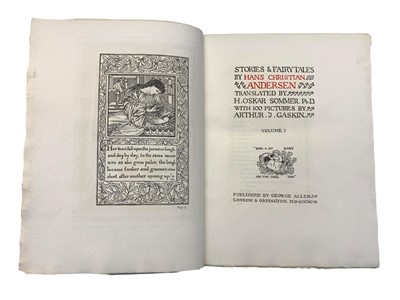 Lot 154 - Andersen (Hans Christian) Stories & Fairytales, Large paper edition