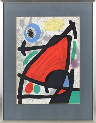 Lot 305 - JOAN MIRO (SPANISH 1893-1983)