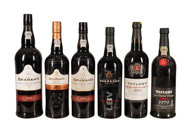 Lot 237 - PORT VINTAGES 5x75cl, 1x1L