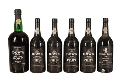 Lot 236 - PORT VINTAGES 5x75cl, 1x1.5L