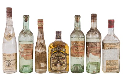 Lot 323 - SPIRITS MIXED LOTS INCLUDING 1926 MAISON PRUNIER VIEUX KIRSCH 7x75cl