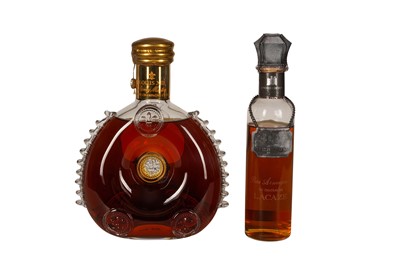 Lot 311 - SPIRITS BAS ARMAGNAC DU CHATEAU LACAZE 1x230ml, LOUIS XII REMY MARTIN GRANDE CHAMPAGNE COGNAC 70cl