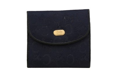 Lot 62 - Celine Navy Monogram Coin Wallet