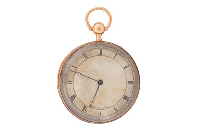 Lot 140 - Thomasson - Early 19th Century Quarter Repeater Open-Faced Pocket Watch