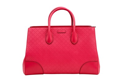 Lot 128 - Gucci Pink Bright Diamante Top Handle Bag