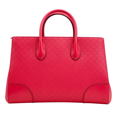 Lot 2 - Gucci Pink Bright Diamante Top Handle Bag