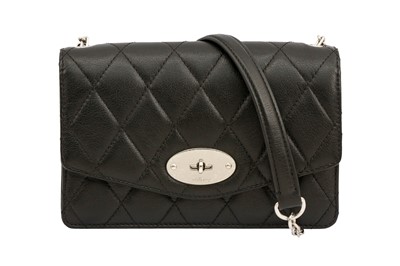 Lot 430 - Mulberry Black Darley Quilted Small Crossbody Bag