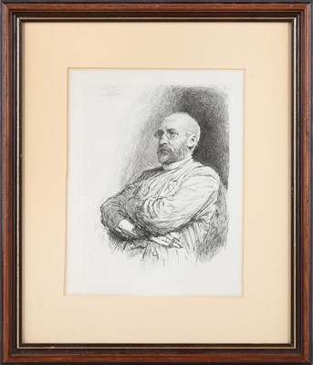 Lot 272 - HURBURT VON HERKOMER (BRITISH 1849-1914)
