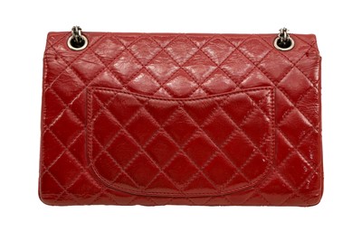 Lot 178 - Chanel Burgundy 2.55 Reissue 226 Double Flap Bag