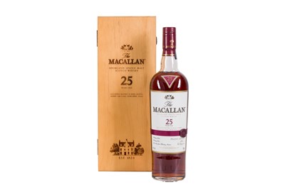 Lot 318 - SPIRITS MACALLAN SINGLE MALT 25 YEARS OLD 1x70cl 43%